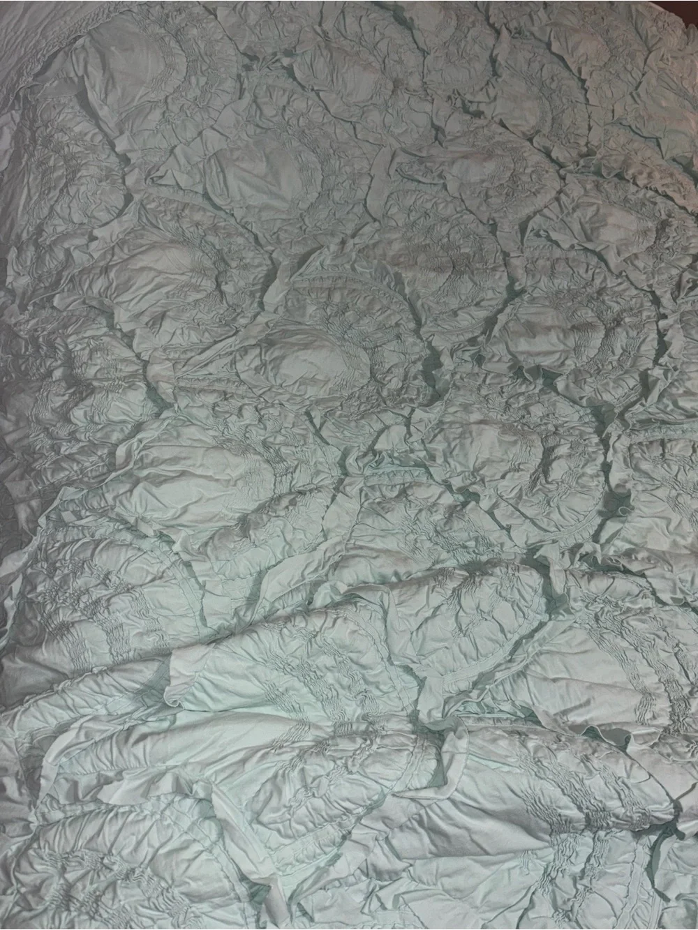 Rare HTF Anthropologie rivulets king quilt